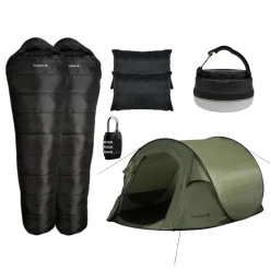 Pakketilbud Festivalpakke – Pop-up telt – 1-2 personer Outlet