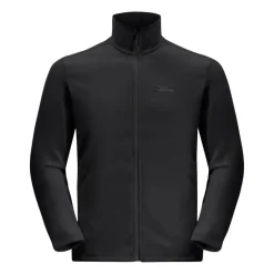 Jack Wolfskin Fleecetrøje til herre – Jack Wolfksin Taunus FZ M – Sort Online