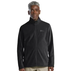 Jack Wolfskin Fleecetrøje til herre – Jack Wolfksin Taunus FZ M – Sort Online