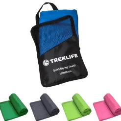 Treklife Hurtigtørrende microfiber håndklæde – 120×60 cm – Discount