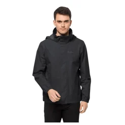 Jack Wolfskin Jakke til herre – Stormy Point 2L JKT M – Sort Outlet