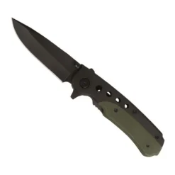 Mil-Tec Kniv – One-hand Knife With Clip – Rustfrit stål