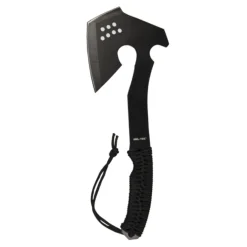 Mil-Tec Økse – Black Paracord Axe – Stål – Inkl pose Outlet