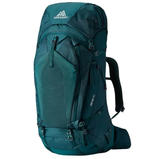 Gregory Kvinderygsæk – Deva – 70 liter – Grøn Hot