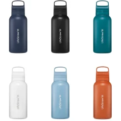 Lifestraw GO 2.0 – 2-stage drikkeflaske – Vakuum rustfrit stål – 1 liter