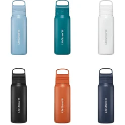 Lifestraw GO 2.0 – 2-stage drikkeflaske – Vakuum rustfrit stål – 700 ml New