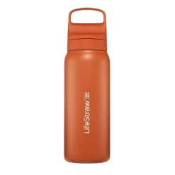 Lifestraw GO 2.0 – 2-stage drikkeflaske – Vakuum rustfrit stål – 700 ml New