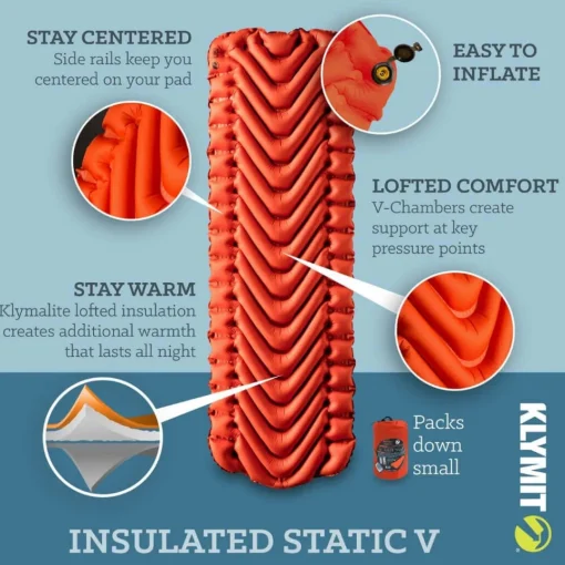 Klymit Liggeunderlag – Insulated Static V Hot