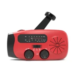 Aquipe Nødradio – FM/AM – Håndsving – Solcelle – 2000 mAh powerbank Discount