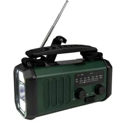 Aquipe Nødradio FM/AM – 10.000 mAh powerbank – Håndsving – Solcelle Discount