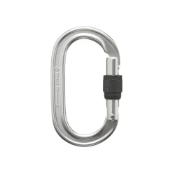 Black Diamond Oval Keylock Screwgate Biner – New