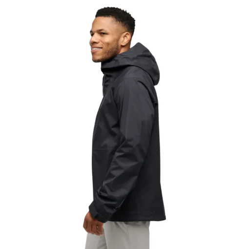 Black Diamond Regnjakke til herre – Fineline Stretch Rain Shell – Sort