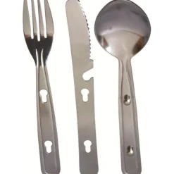 Highlander Spisesæt – kniv, gaffel, ske – Best