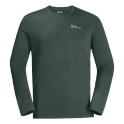Jack Wolfskin Trøje til herre – Sky Thermal LS T M – Grøn Best