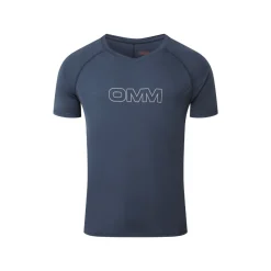 OMM T-shirt til herre – Nitro Tee S/S – Ultra letvægtig – Mørkeblå Outlet