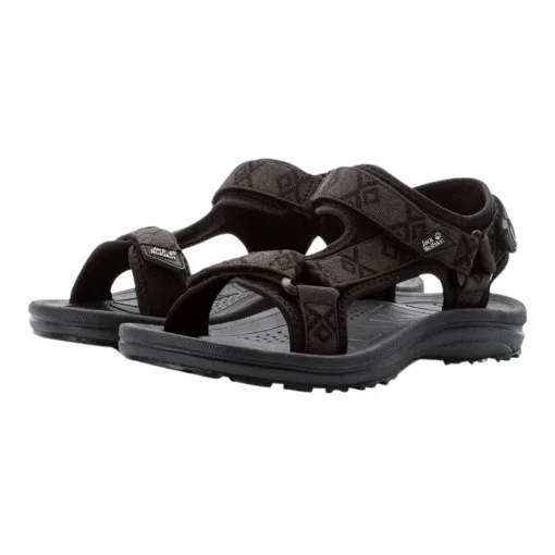 Jack Wolfskin Vandresandaler dame – Wave Breaker – Sort Hot