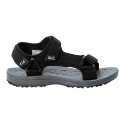 Jack Wolfskin Vandresandaler herre – Wave Breaker – Sort Best