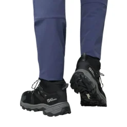 Jack Wolfskin Vandrestøvler herre – Vojo Tour Lt Texapore Mid M – Sort