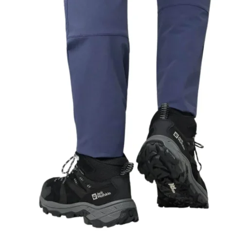 Jack Wolfskin Vandrestøvler herre – Vojo Tour Lt Texapore Mid M – Sort